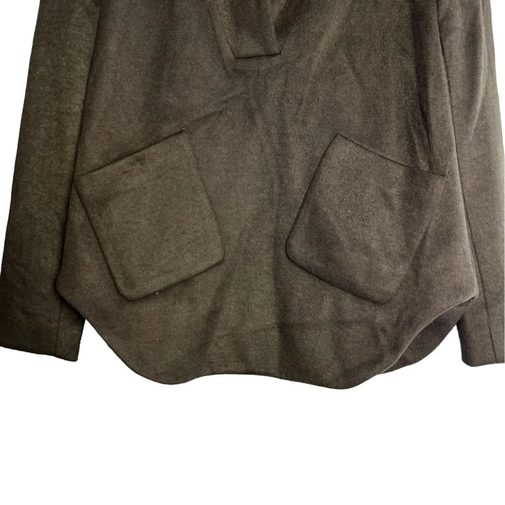 Tuckernuck Olive Emerson Popover Pullover - Picture 8 of 15